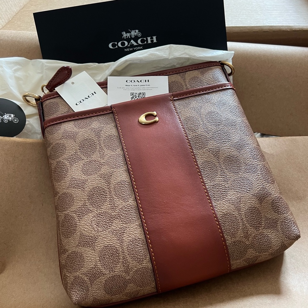 Coach Brown Crossbody Bag
